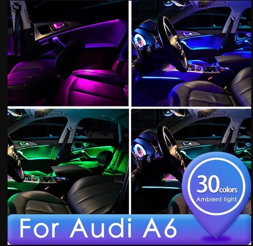 アウディ A6 C8 イルミネーションアンビエントライト 2019~ mmi制御 セット-IL-1006