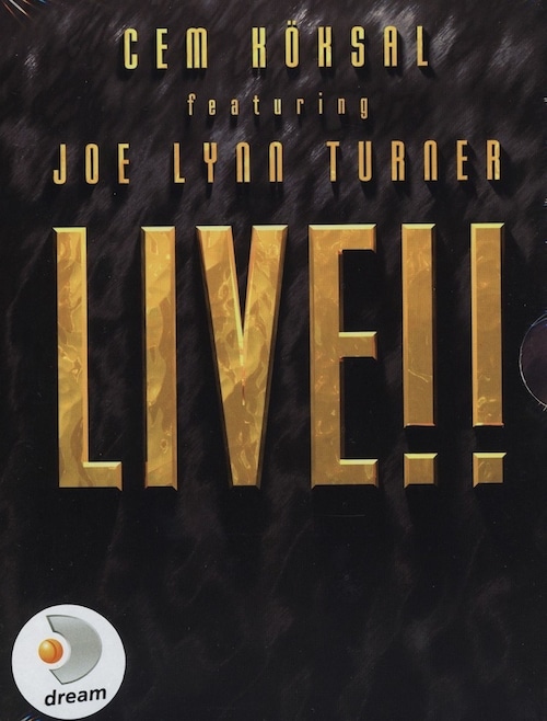 CEM KOKSAL featuring JOE LYNN TURNER ‎"Live!!" DVD / PAL (輸入盤)