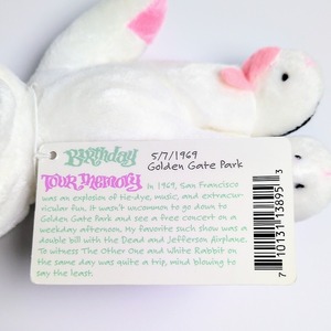 ☆DEADSTOCK / VINTAGE☆ 2004年製 【 Grateful Dead( グレイトフルデッド )】7inch 7インチ / WHITE RABBIT  ホワイトラビット / 1962年5月7日 〚アメリカン雑貨 アメトイ〛