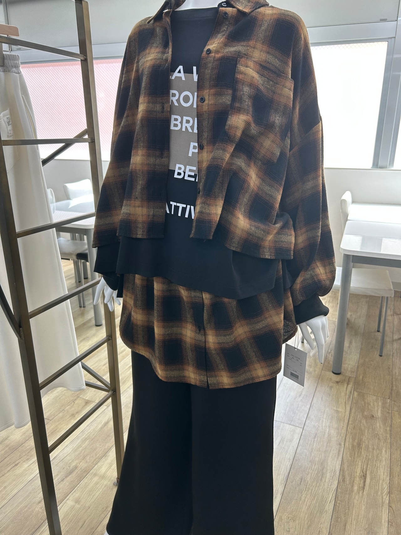 marc チェックシャツ&suso 552-25708