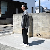 KUON(クオン)セットアップ、ヤシキニットベストスタイル