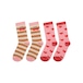 SC02424-2-Stripy Cherry 2 Pack Socks 12-3 Jnr-PINK