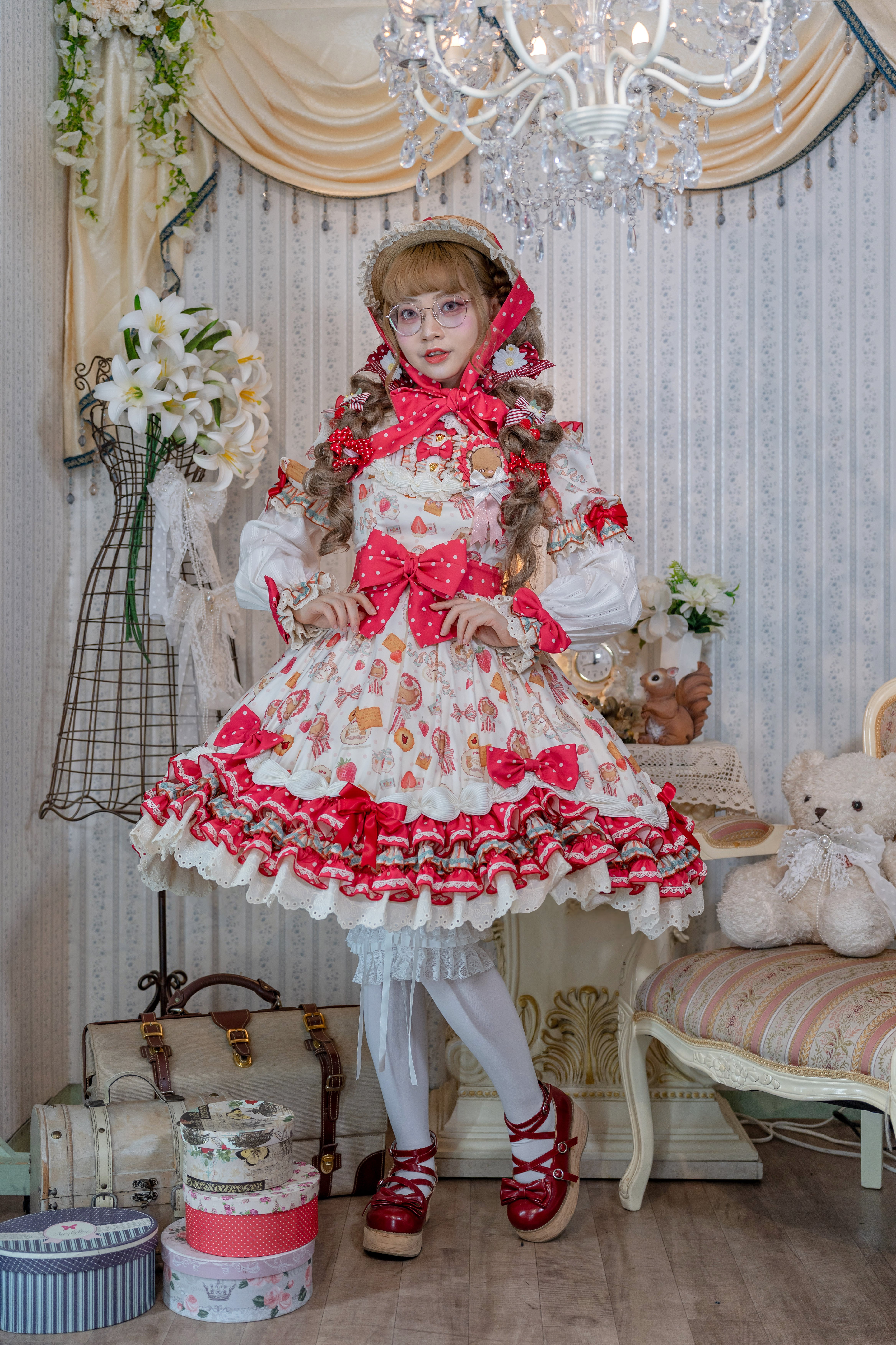 新宿店先行受注予約】TEDDY STRAWBERRY LABEL ホイップデコラ