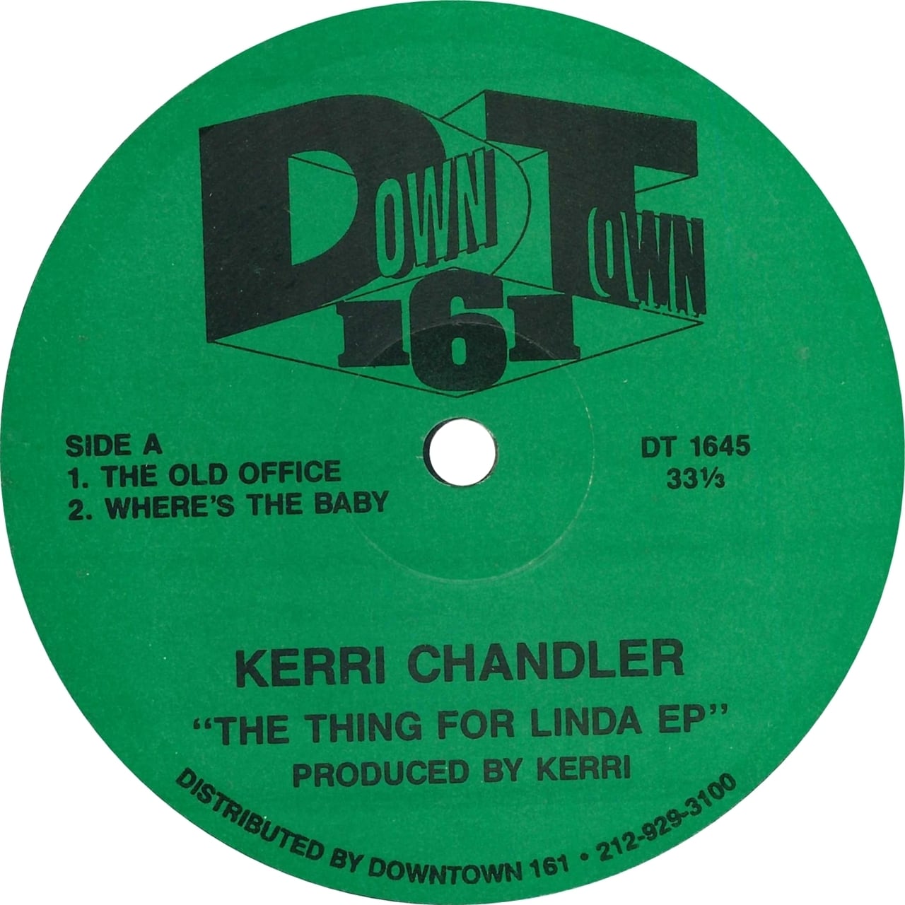 洋楽 Kerri Chandler - The Thing For Linda EP Kerri Chandler – The Thing For Linda EP | First Floor Records