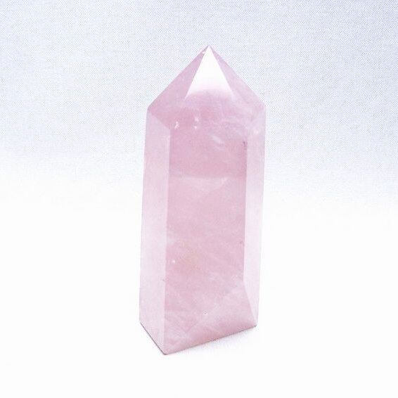 ローズクォーツ 六角柱 ポイント 一点物 152-3461
