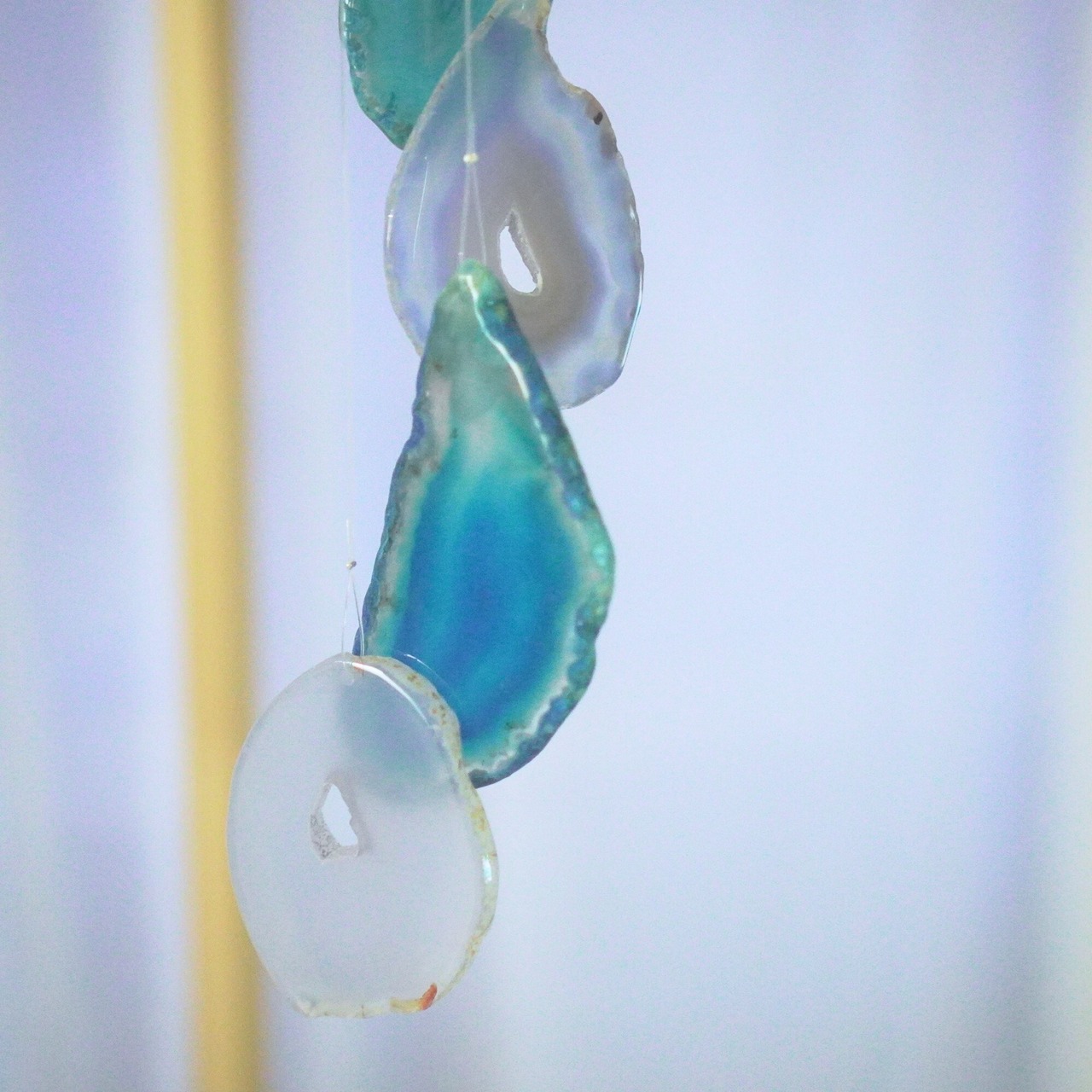 Salt Water 02 - アゲートヒーリングチャイム / Agate Sun Catcher Wind Chime 614