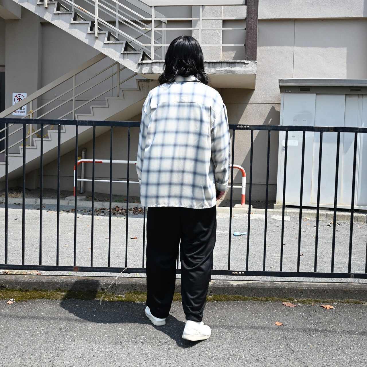 Leh / Zip Wide Track Pants style2