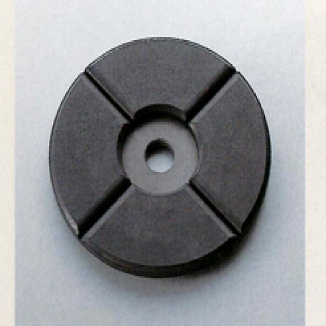 NEW サミットＳ（バフ）８”アルミ盤Rスジ入Gゴム無