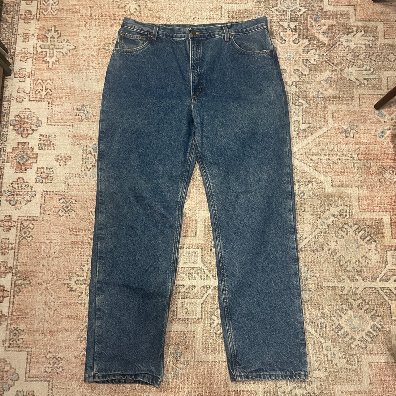 USA製 / Carhartt / flannel lining / indigo demim pants