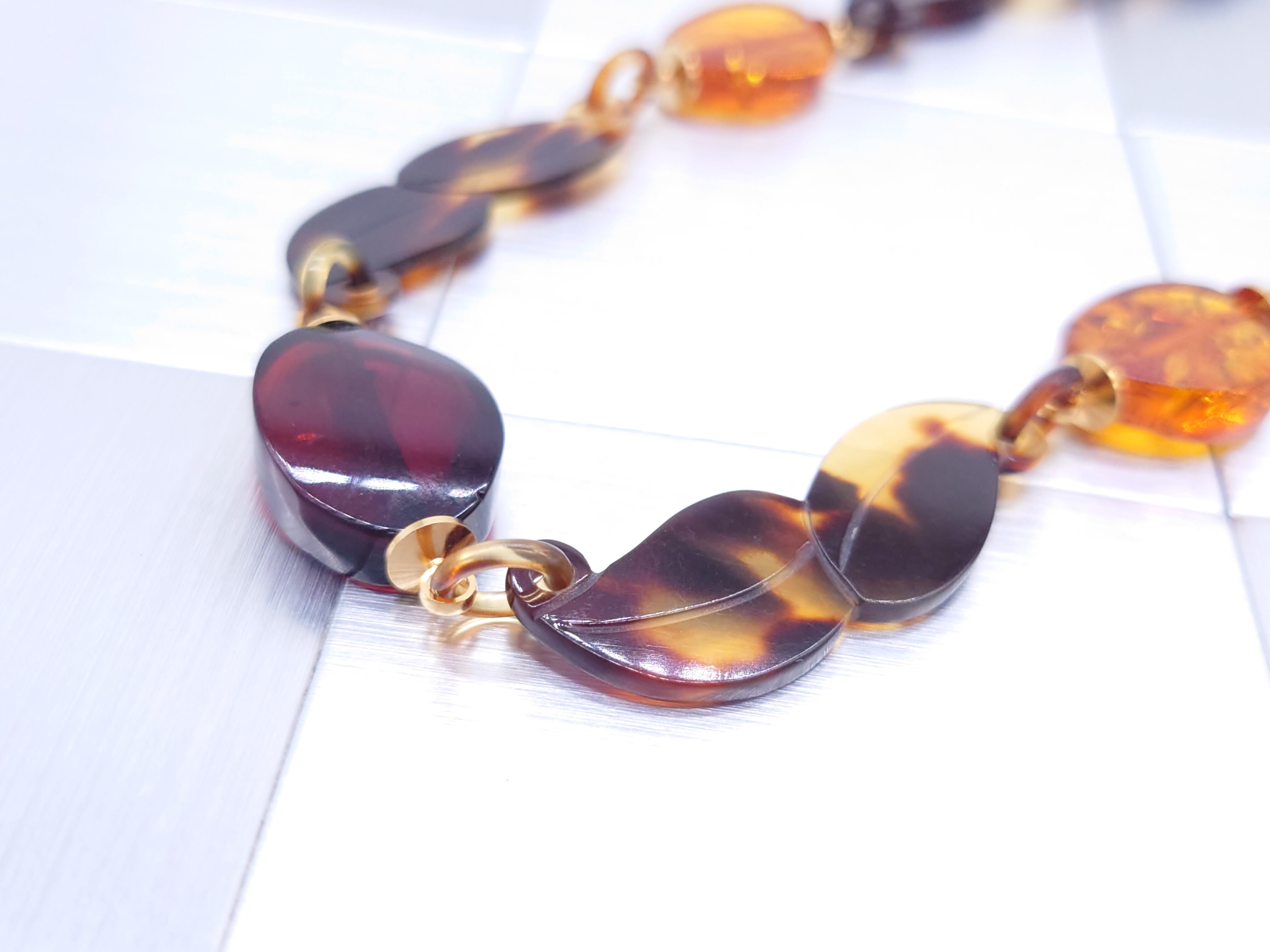 ☆本べっ甲☆ べっ甲 ネックレス(N-227)