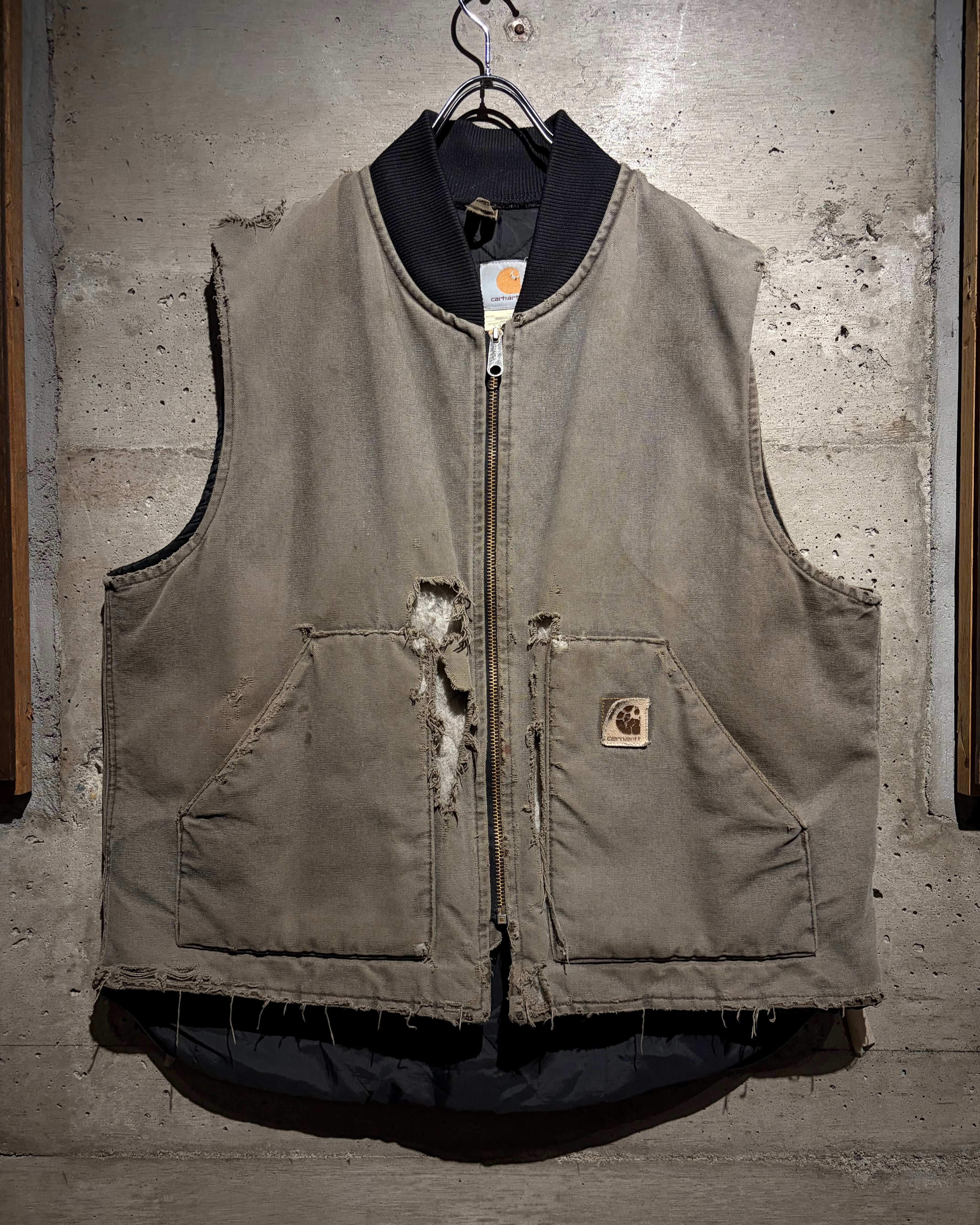 Caka】90's “Carhartt” Super Sunfade Arctic Duck Vest | Caka(カカ