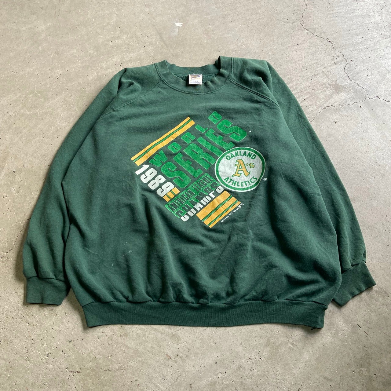 80年代 MLB WORLD SERIES 1989 オークランド・アスレチックス チーム 