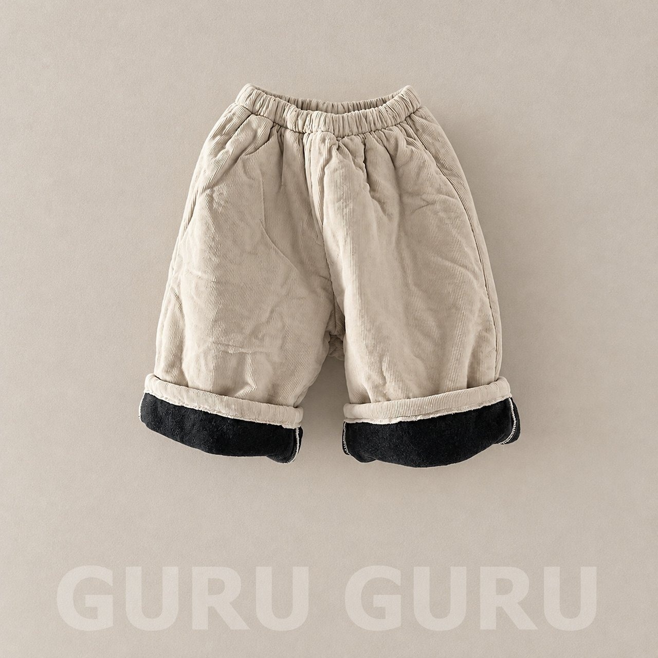 GURUGURU［取寄］corduroy bonding pants 26winter