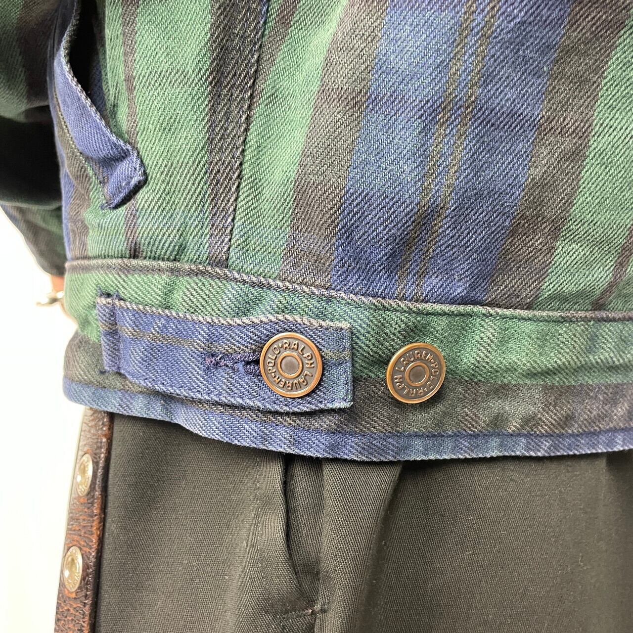 90年代 USA製 Polo by Ralph Lauren ポロバイラルフローレン チェック