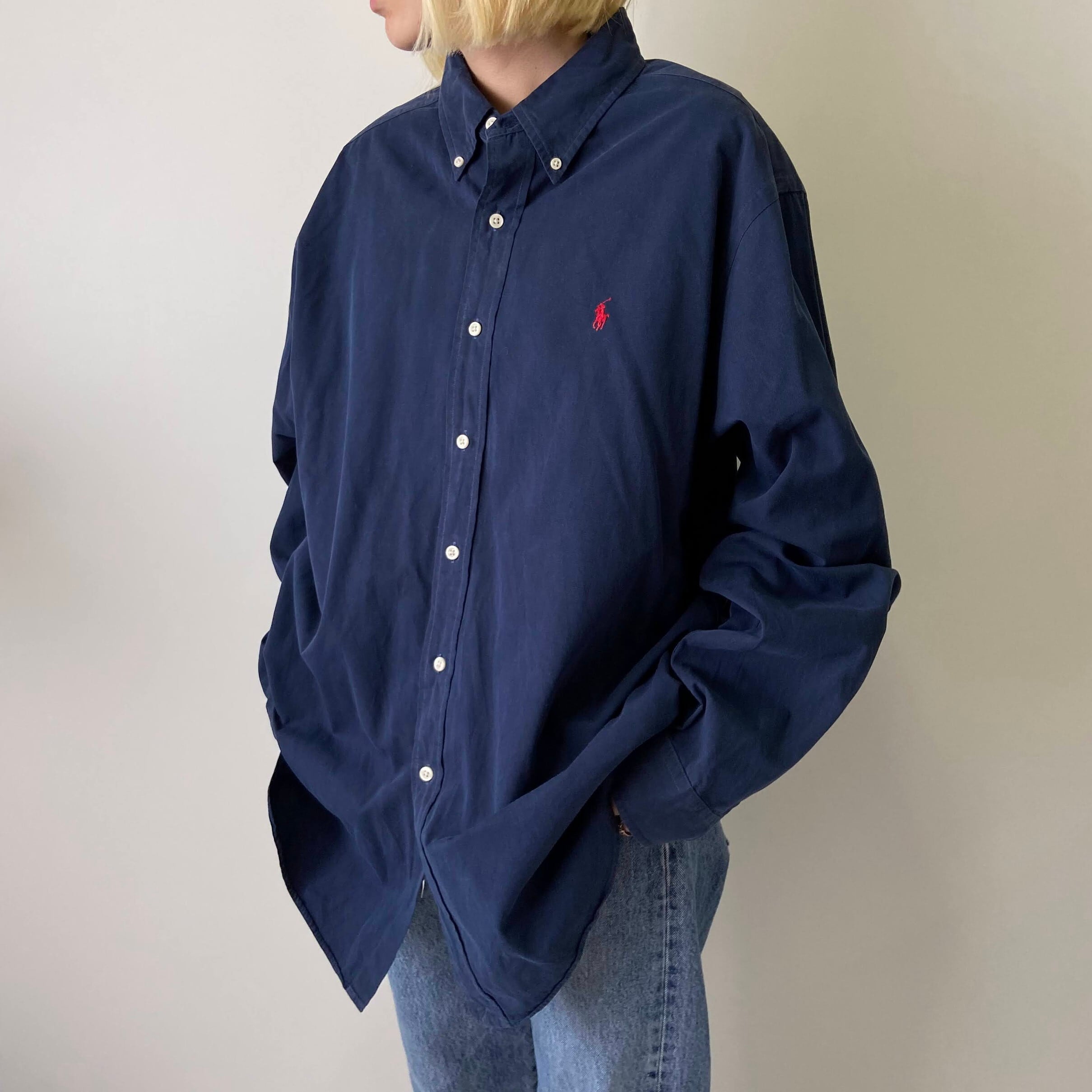 Ralph Lauren ラルフローレン CLASSIC FIT 長袖 ボタンダウンシャツ 