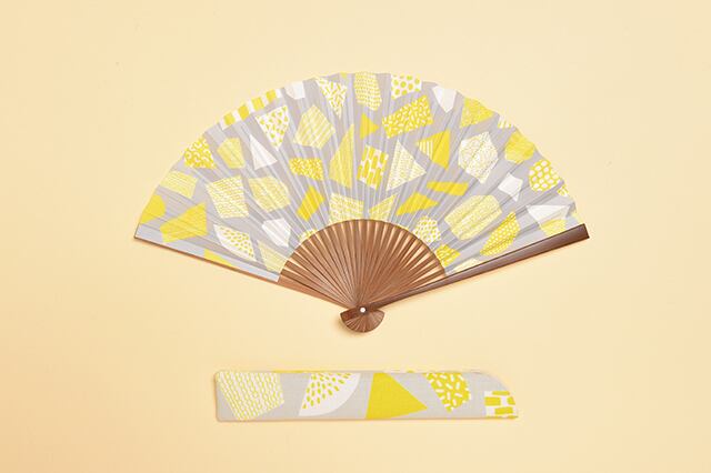 women's] UMO#1 檸檬 Lemon 扇子 | /fan/fun