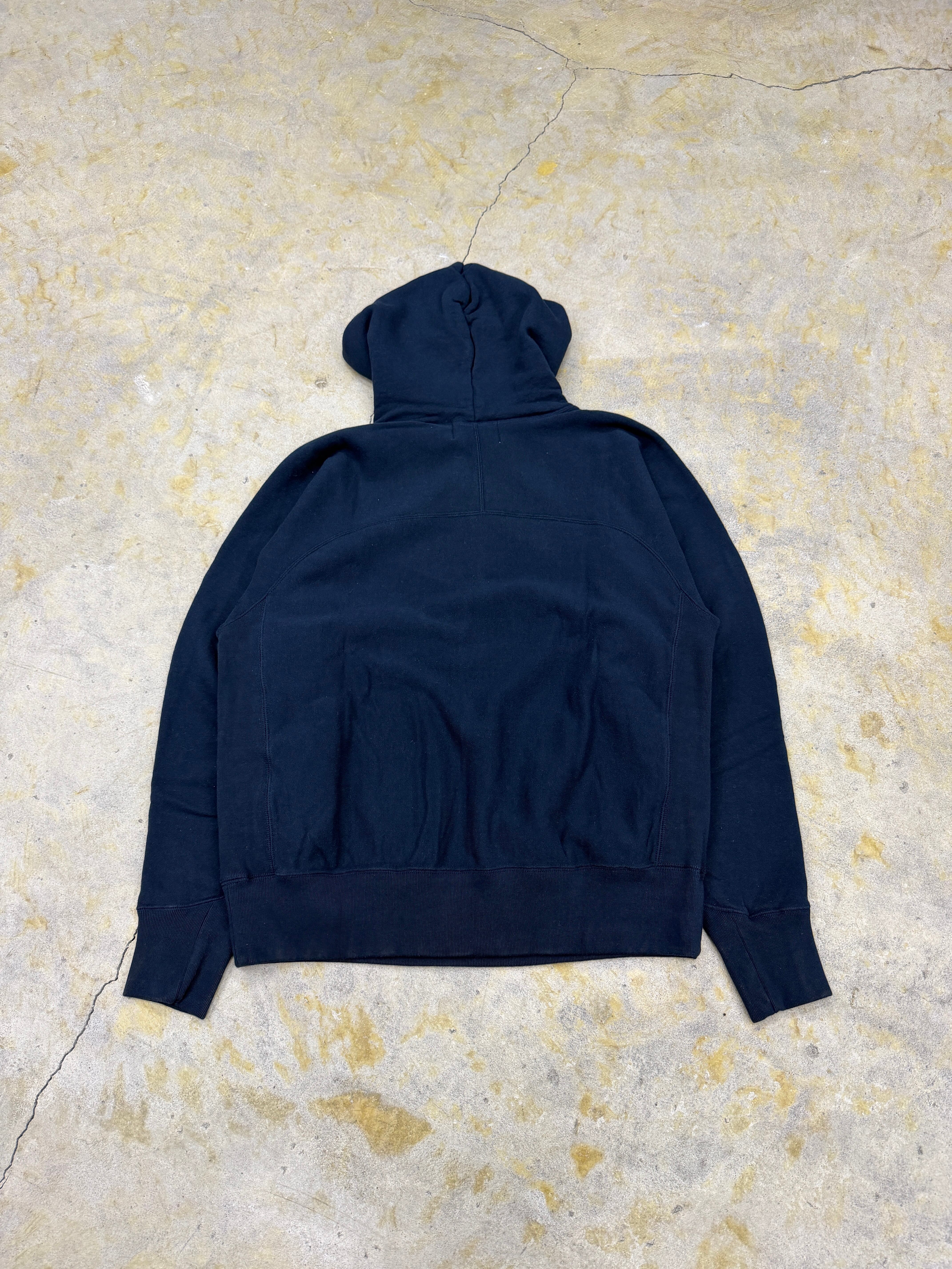 SUGARHILL | HALF ZIP-UP HOODIE | NAVY | HOWDAY