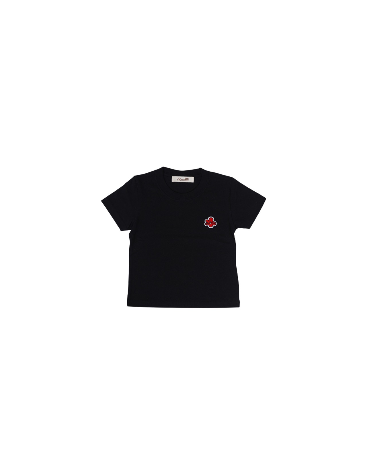 【mini】FLOWER ICON WAPPEN T-SHIRTS for Kids［RKC013］