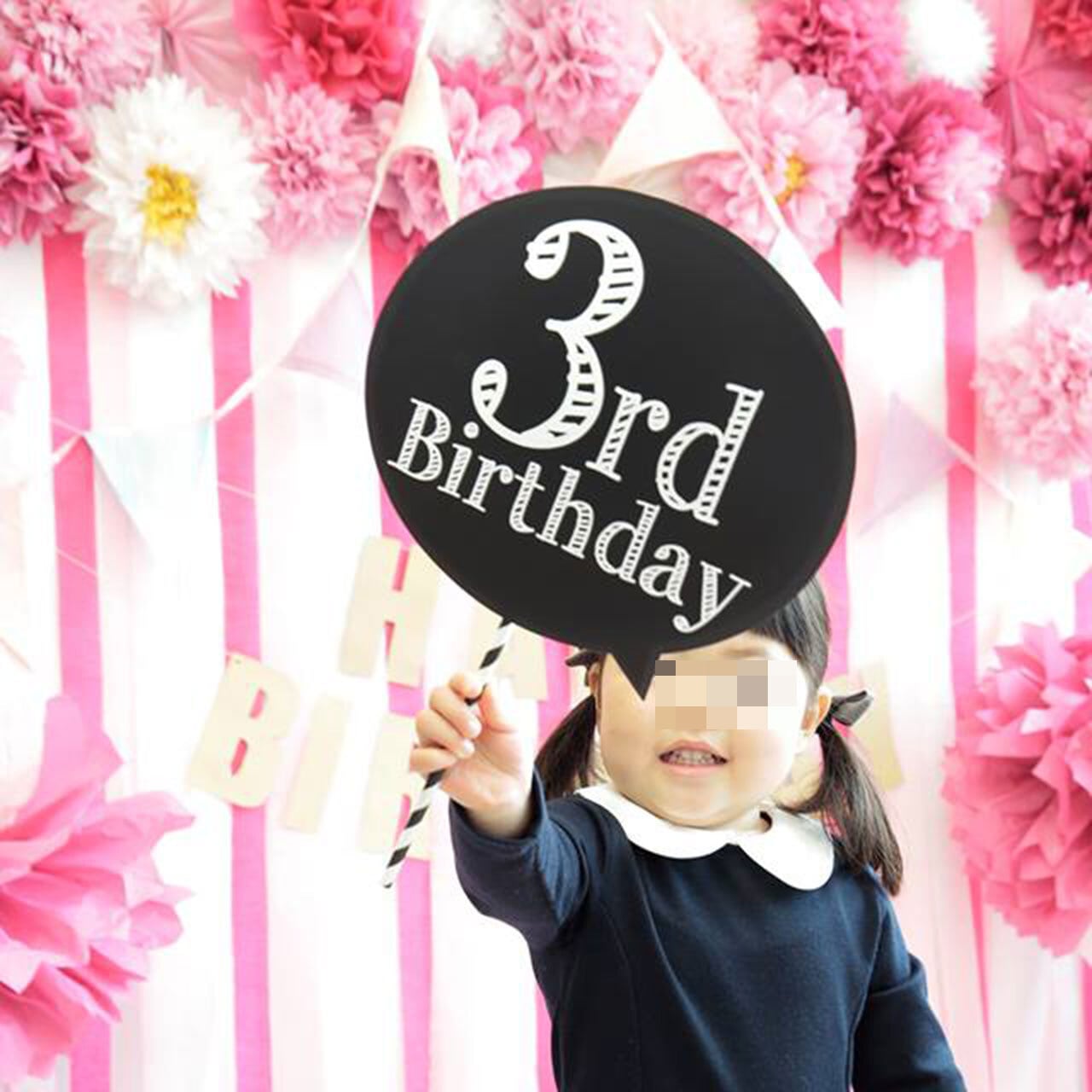 誕生日フォトプロップス10種デザインの素材セット（ダウンロード版