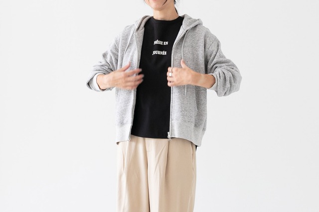 裏微起毛 - ZIPパーカー