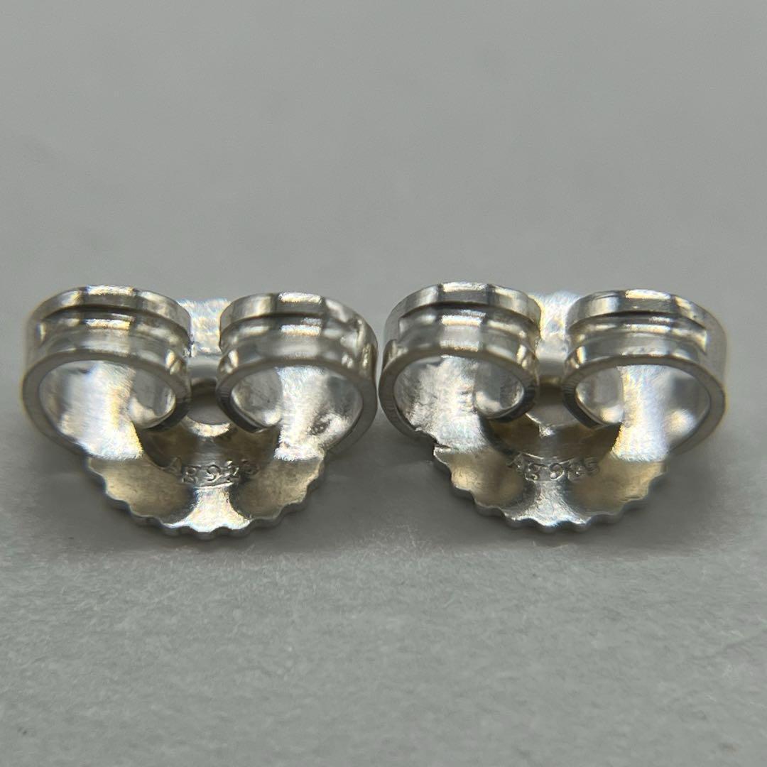 ティファニー TIFFANY リターントゥ 1Pダイヤ ブルー ピアス SV