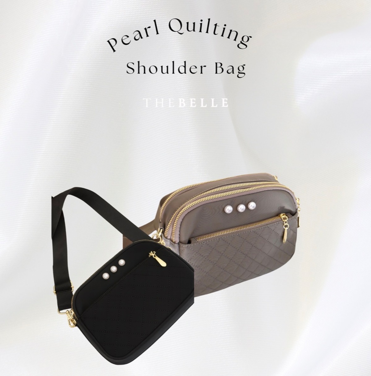 Orimupasu made quilting shoulder bag production kit (Higaki and