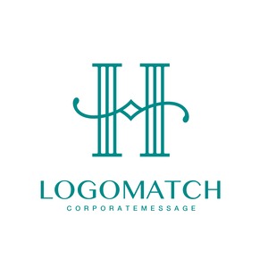 格調高いHのロゴ