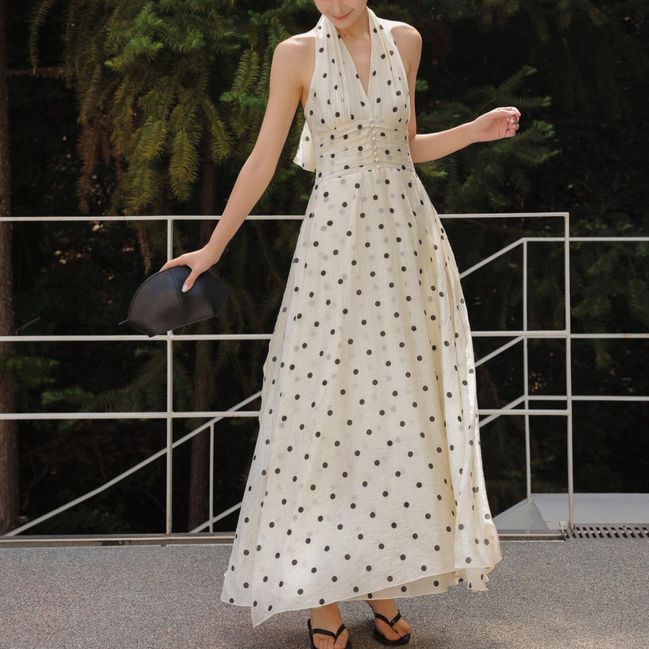 FENDI フェンディ ロング ワンピース キャミソール 伸縮素材 サイズ42 FENDI/one-piece/柄/フェンディ/ワンピース | PAY ID