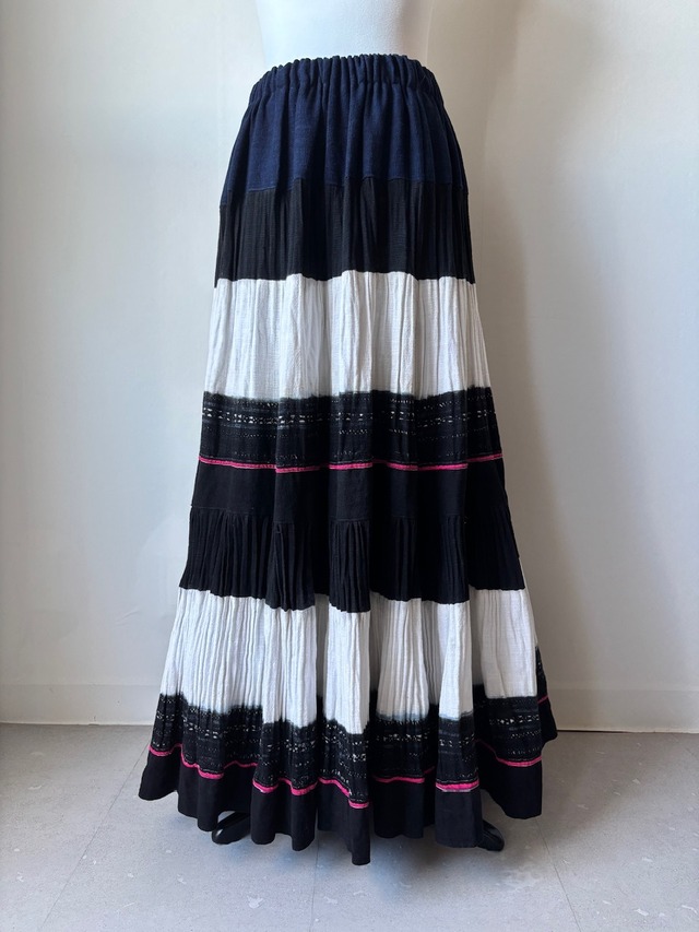 モン族スカート 050 ロング モン族 bamiオリジナルパターン