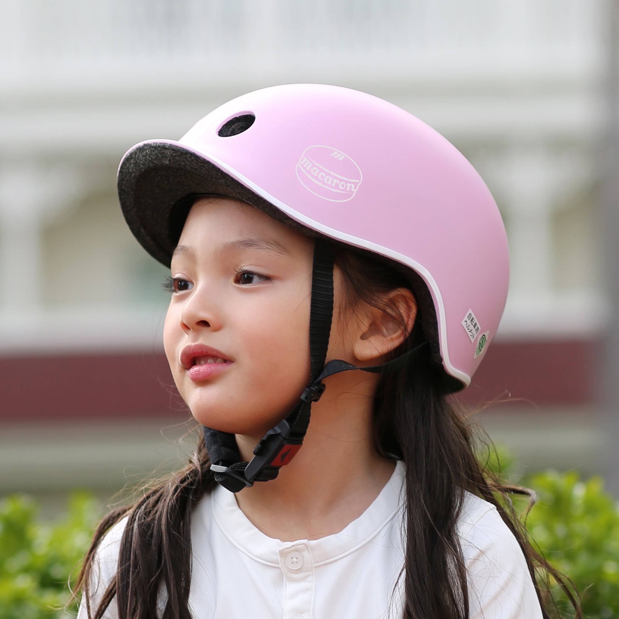 子供用ヘルメット 自転車 SG規格合格マーク 調整ダイヤル付 Macaron