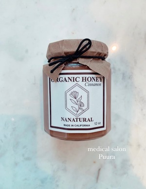 Organic honey  【Cinnamon】340g