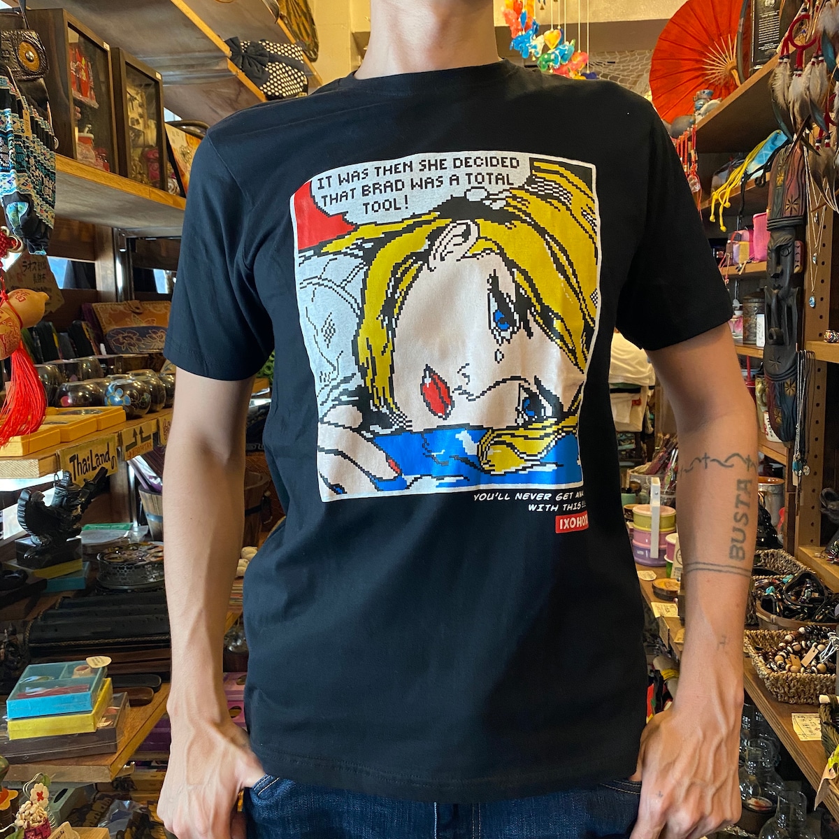 ポップアートドット イラストTシャツ【IXOHOXI】 | curiosities okinawa