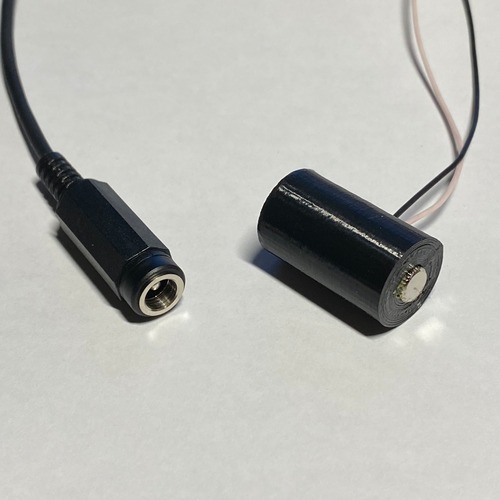 CR2電池形ACアダプター接続ケーブル1m [CR2-R1M-J5521]