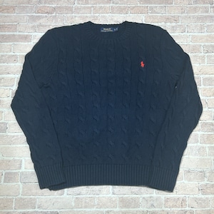 RALPH LAUREN SWEATER NAVY S