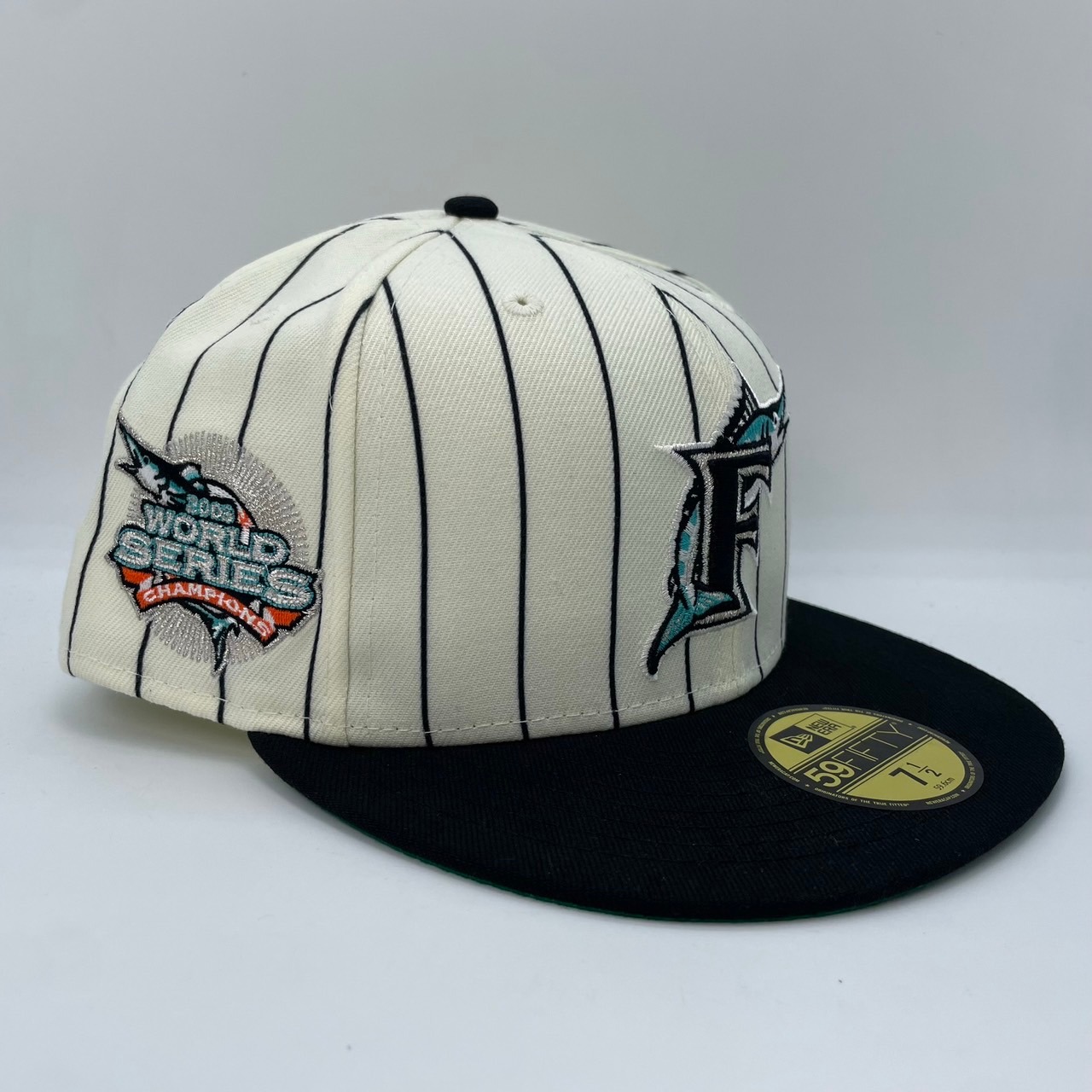 NEW ERA 59FIFTY/5950 フロリダ・マーリンズ　ストライプ　海外入荷