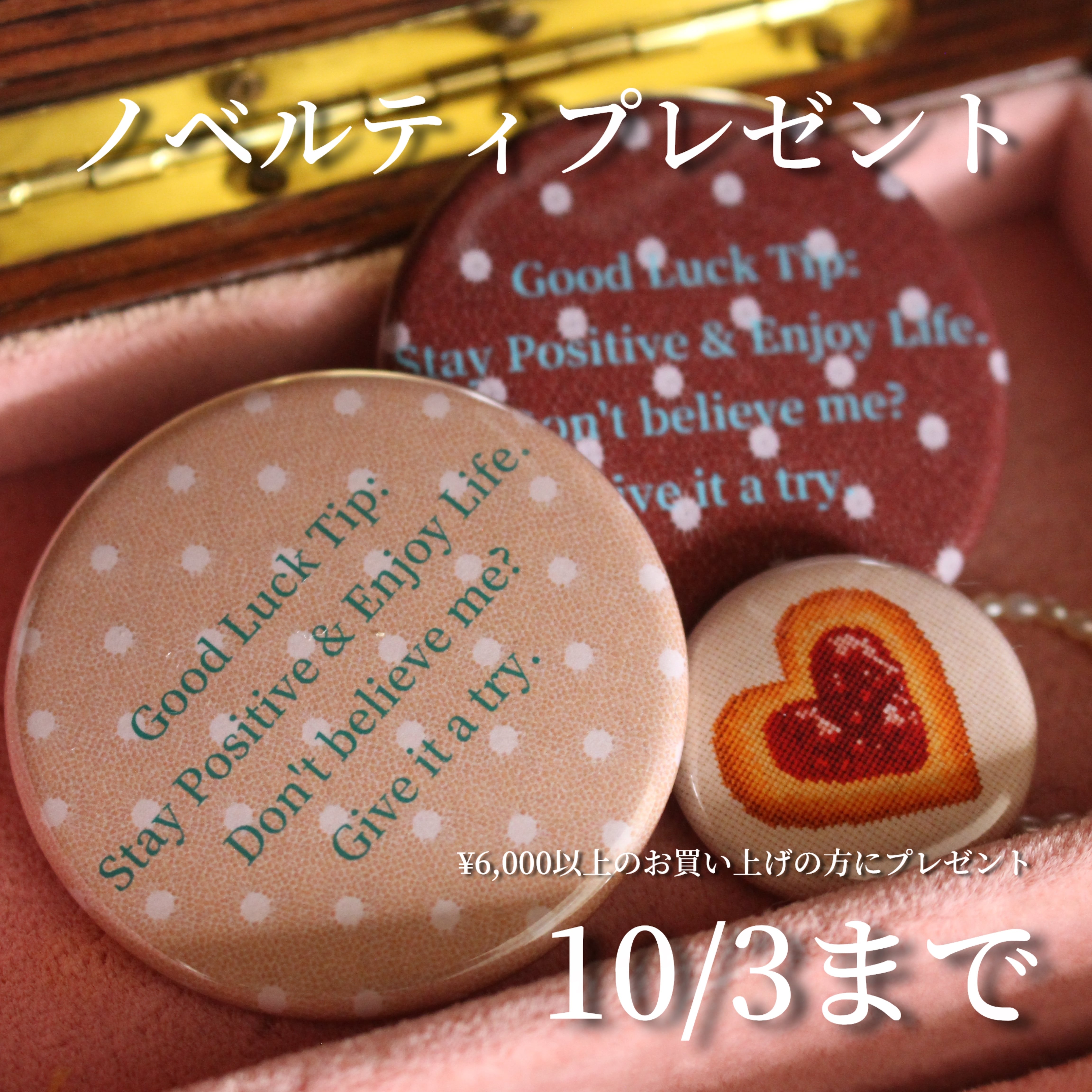 【限定】ノベルティプレゼント