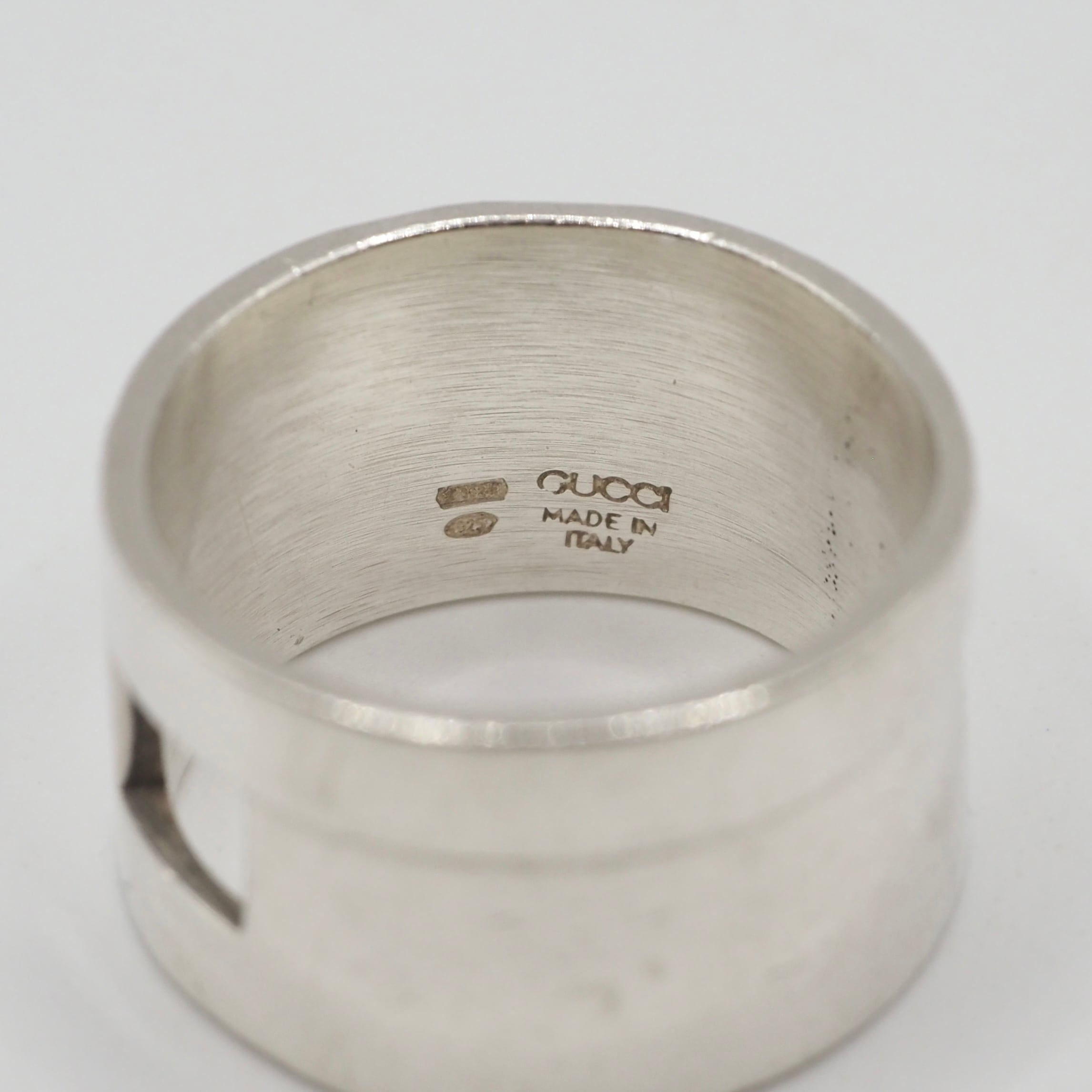 GUCCI 約21号 カットアウト リング シルバー925 グッチ | 2122TOKYO