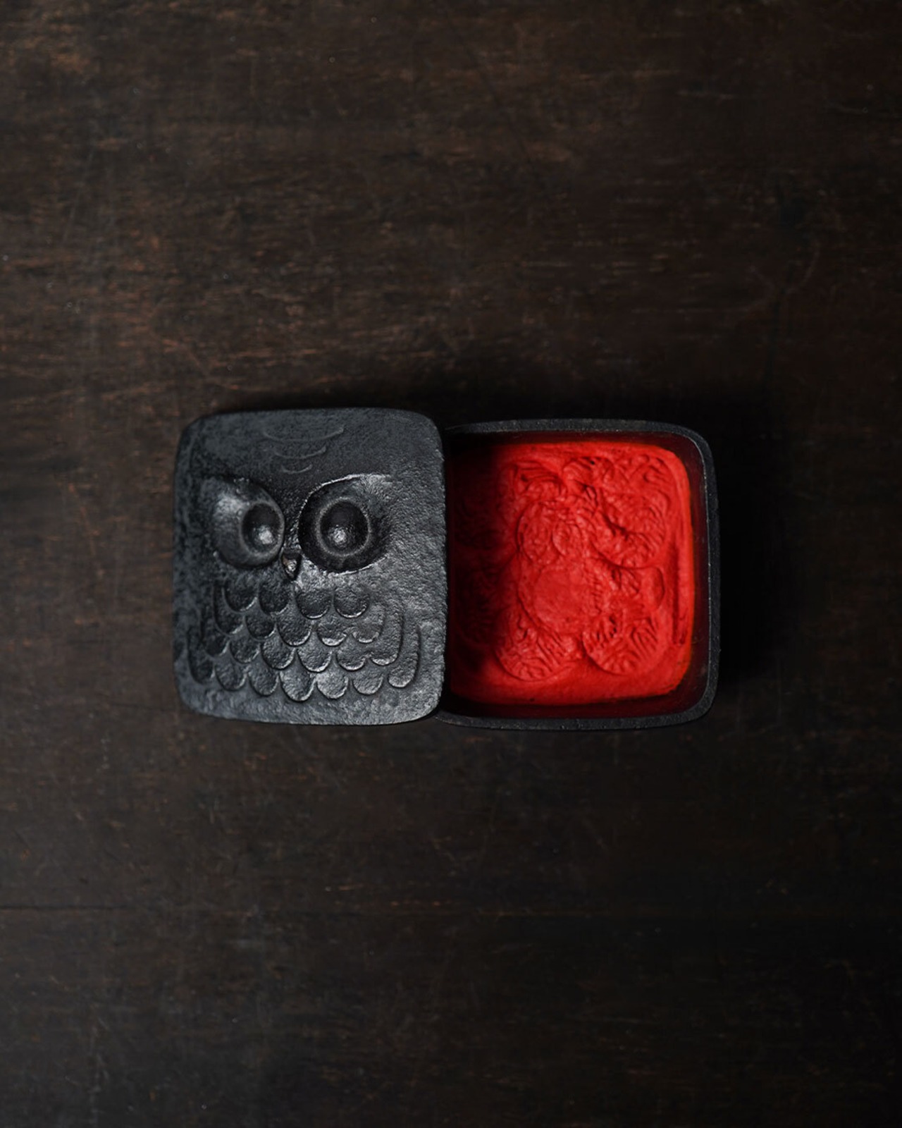 朱肉入　梟　馬場忠寛　/　富山