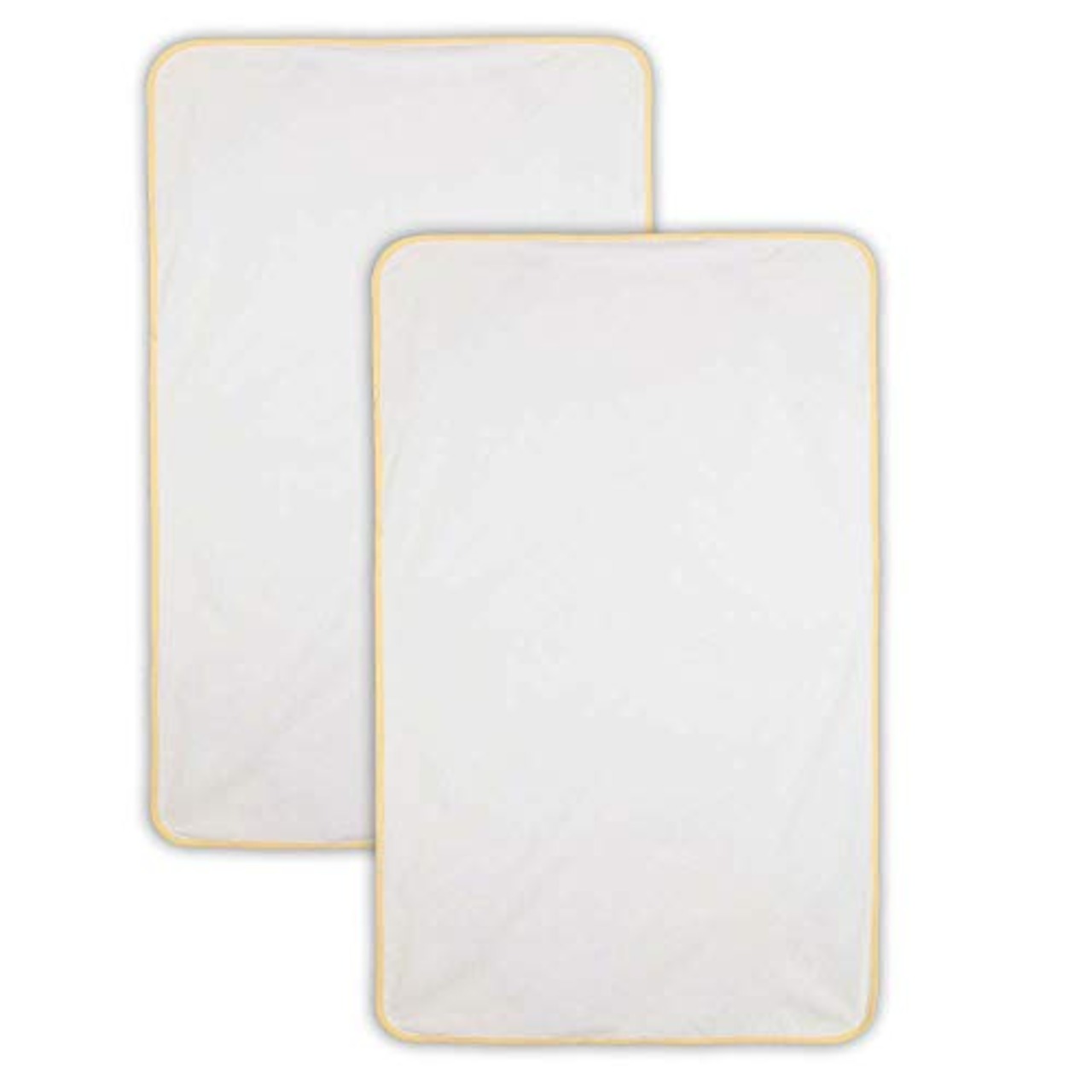 TSDおねしょシーツ おねしょ防水シーツ ベビー 防水シーツ 70×120cm ミニサイズ 四隅ゴム付き 2枚セット洗える 綿100％パイル 介護用品