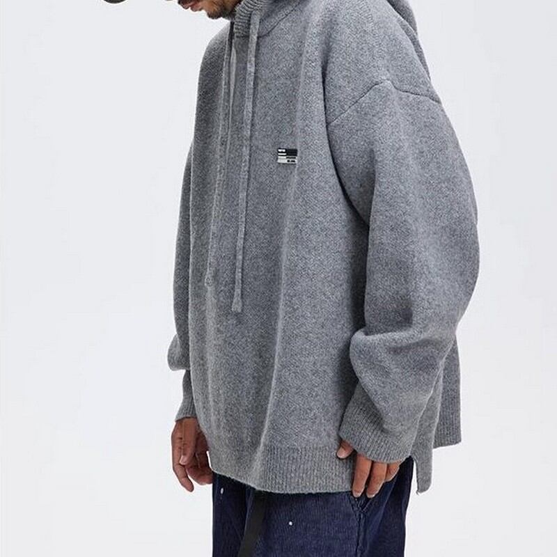 フード付きニットパーカー 3color TO1187 | nicoilo |ニコイロ