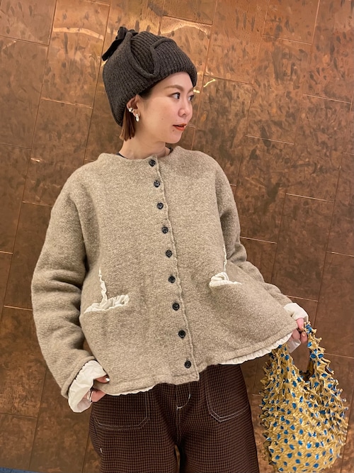 【23AW】pillings ピリングス / fgulling knit jacket