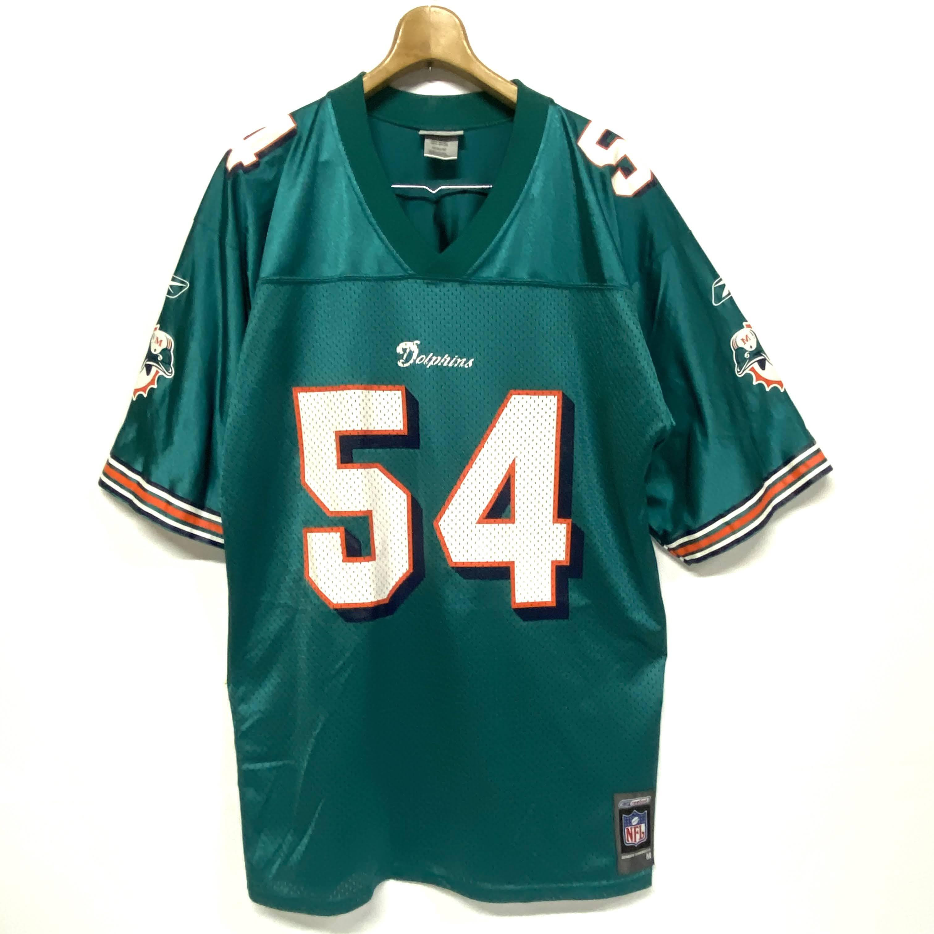 Reebok リーボック NFL Miami Dolphins ゲームシャツ ユニフォーム 