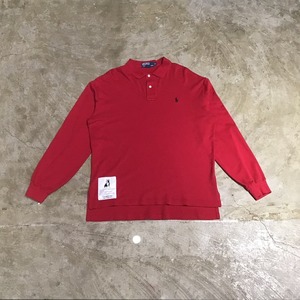 vintagejunky長袖ポロシャツ
