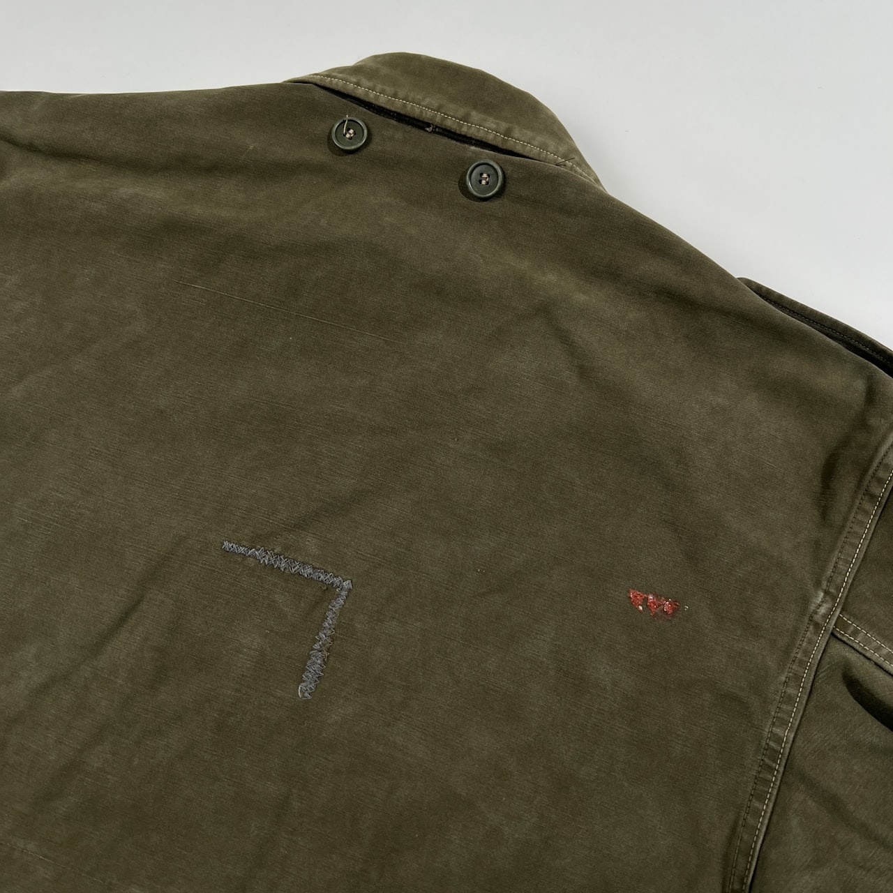 激渋 60s ビンテージ オランダ軍 ミリタリー フィールドジャケット /SEYNTEX/88-92/180 /カーキ系