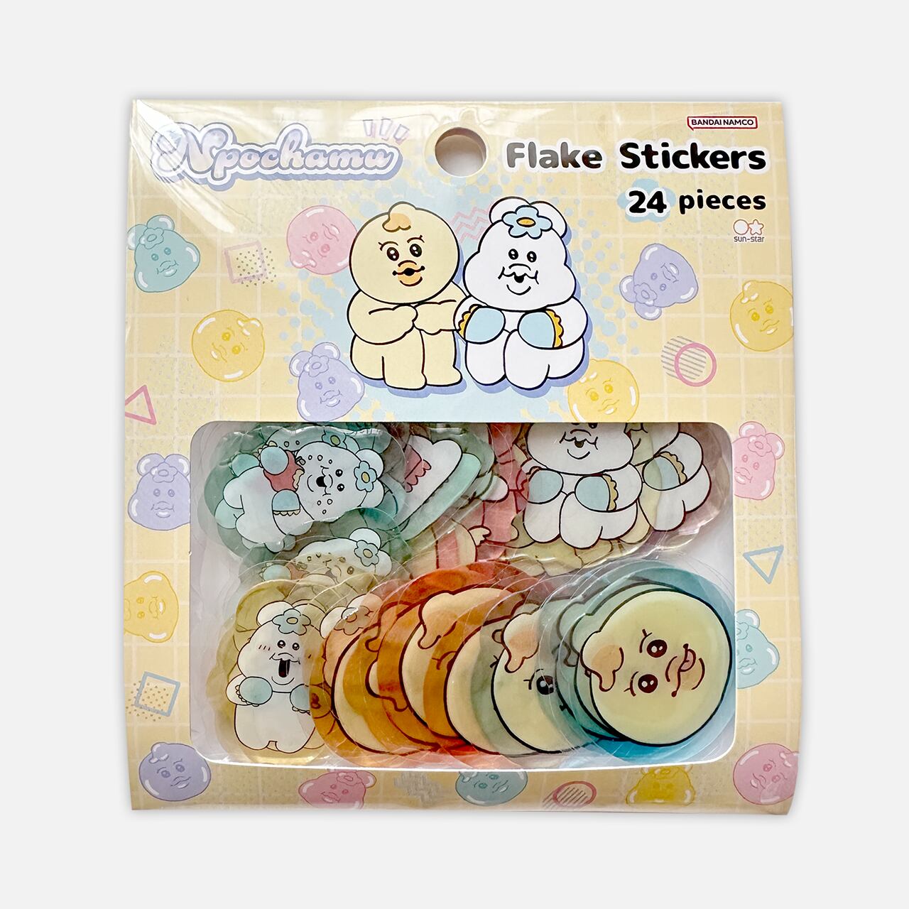 単品 んぽちゃむ ぷっくりステッカー｜S8817936-S8817944 | シールと