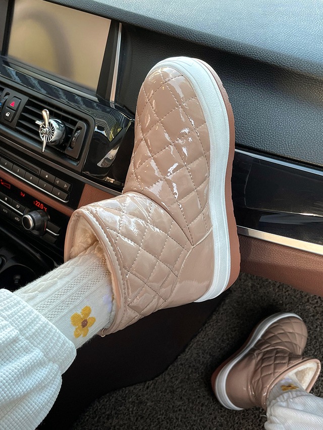 レザーブーツレディースウィンターベルベット コットン 靴 シューズ 冬物 防水 部族の婦人靴4055300840