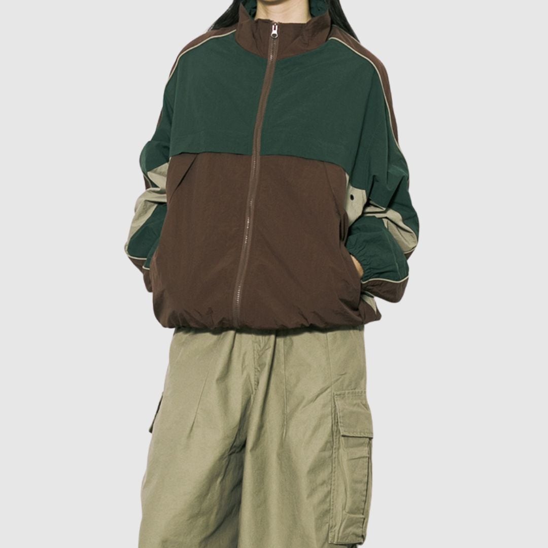 コントラストカラージャケット H2542