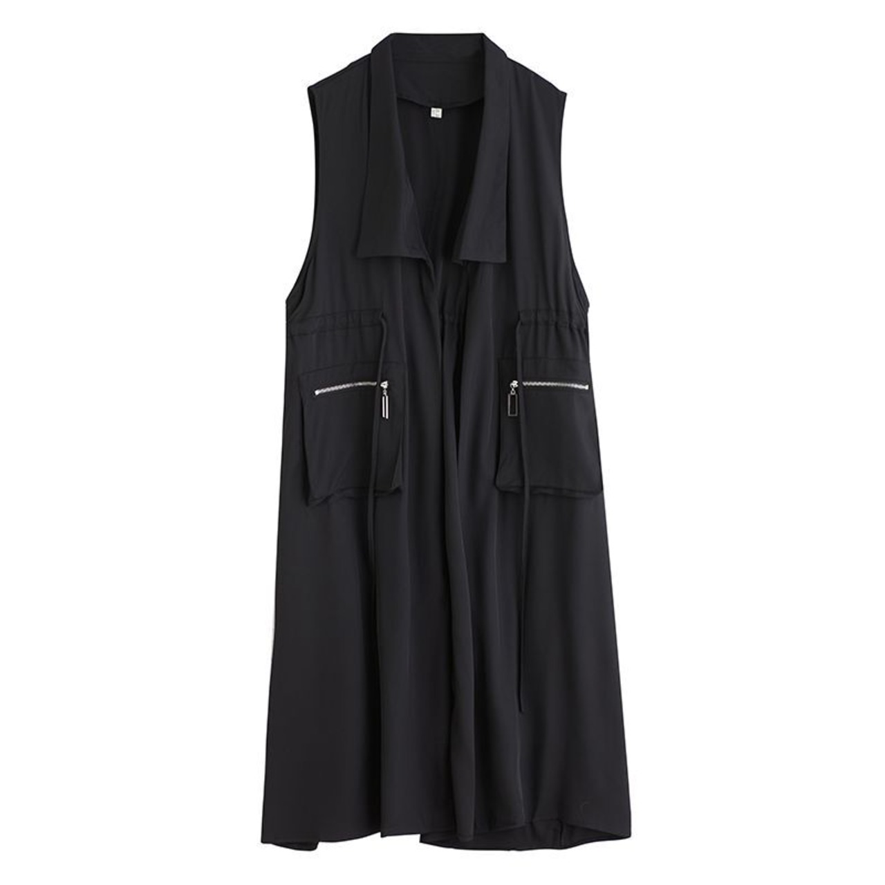 立体ポケット ノースリーブ ワンピース  30041