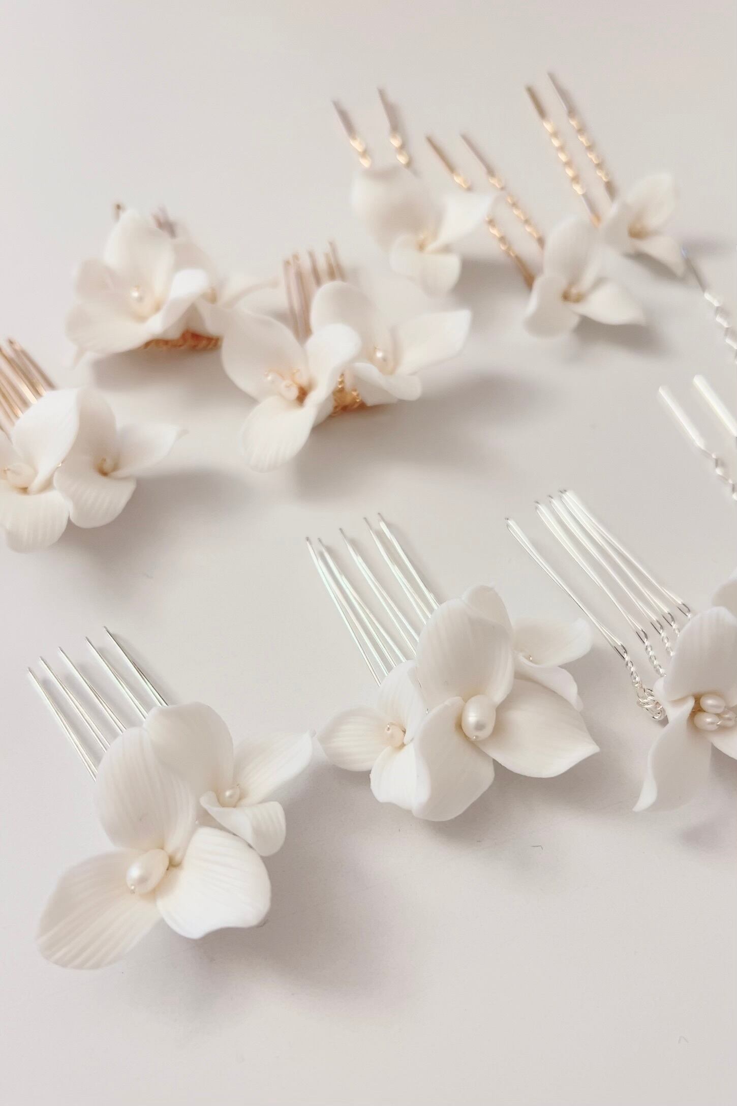 ブライダルベール　クレイフラワー 1827914455-