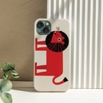 iPhoneケース ライオン 北欧レトロポップ｜動物柄のレトロポップ NOR072